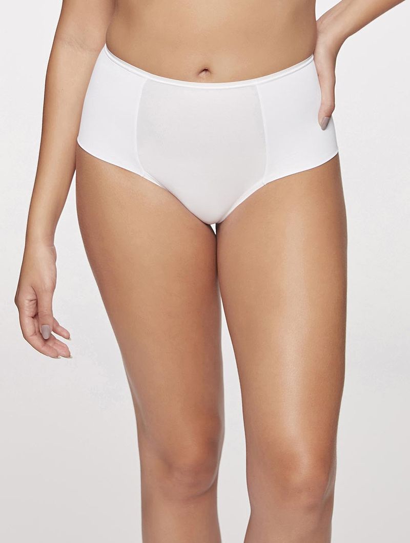 Calcinha Maxi Lateral Dupla Blissy Branco Triumph