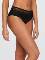 Calcinha Midi Lilly Preto Triumph