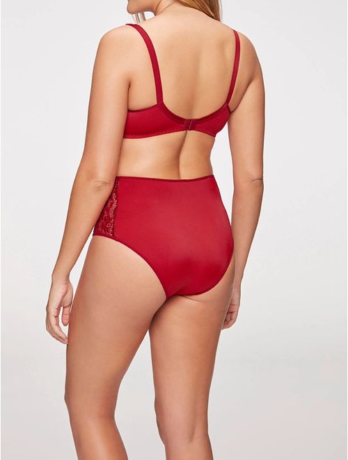 Sutiã W Com Aro + Calcinha Maxi Alta Brigitte